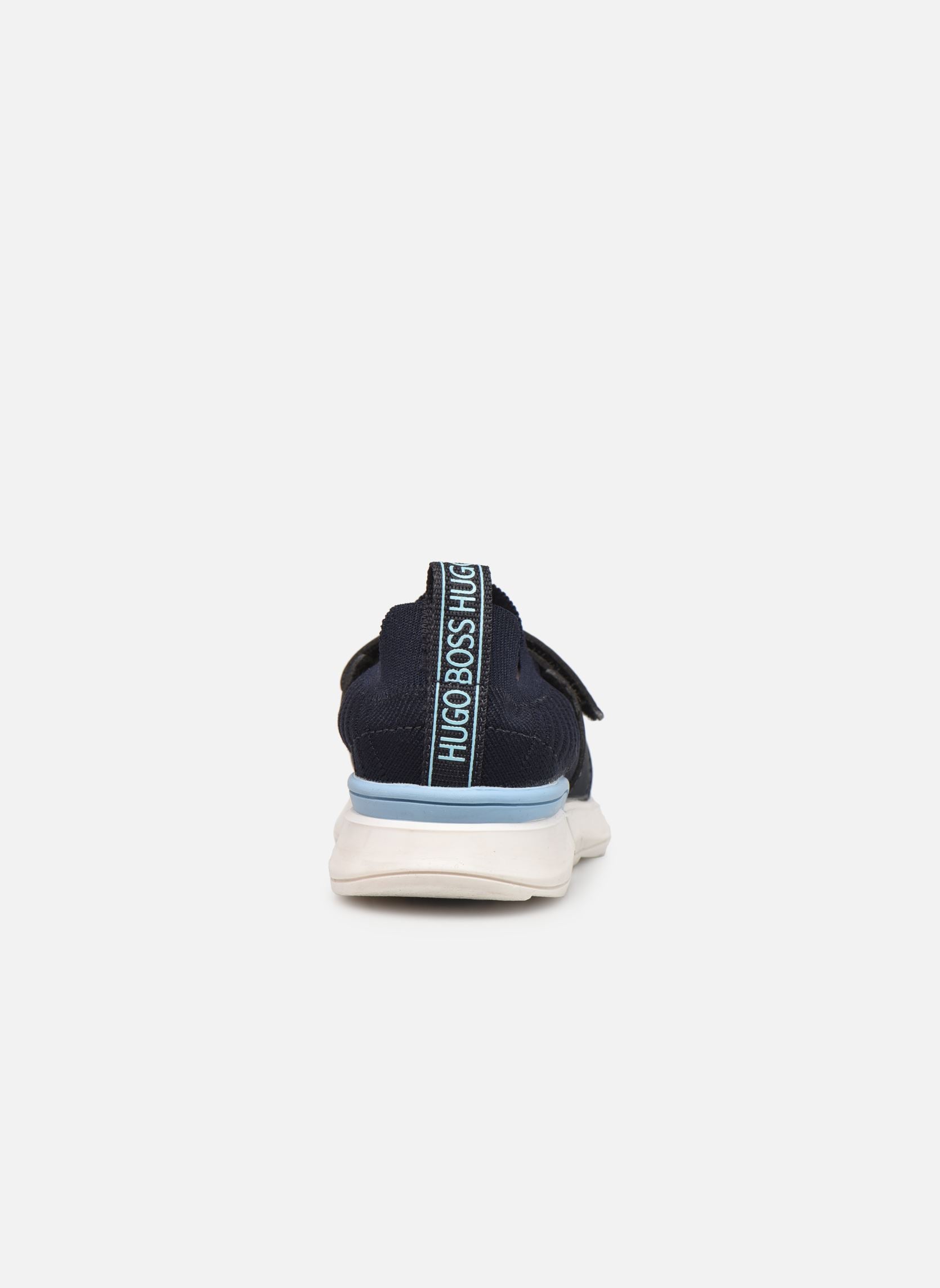 BOYS SNEAKER WITH PRINTED LOGO ON STRAP,NAVY - Cémarose Canada