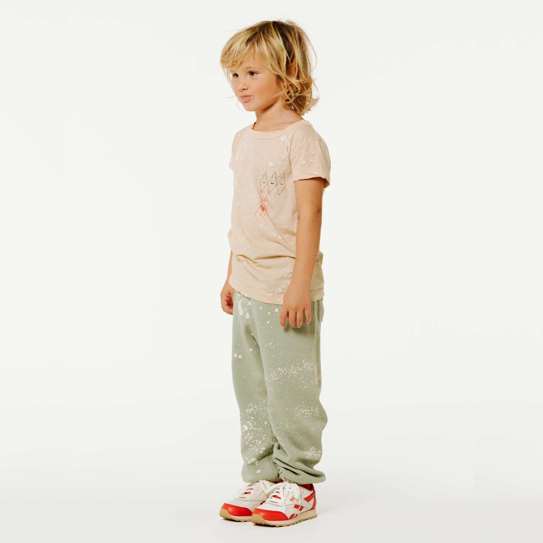 Reebok Classic Nylon Kid x The Animals Observatory, RED - Cemarose Children's Fashion Boutique