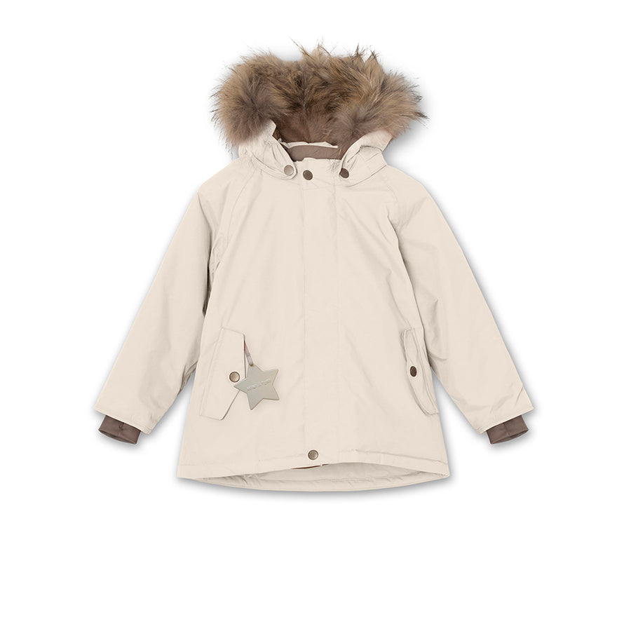 Wally winter jacket fur - Angora Cream