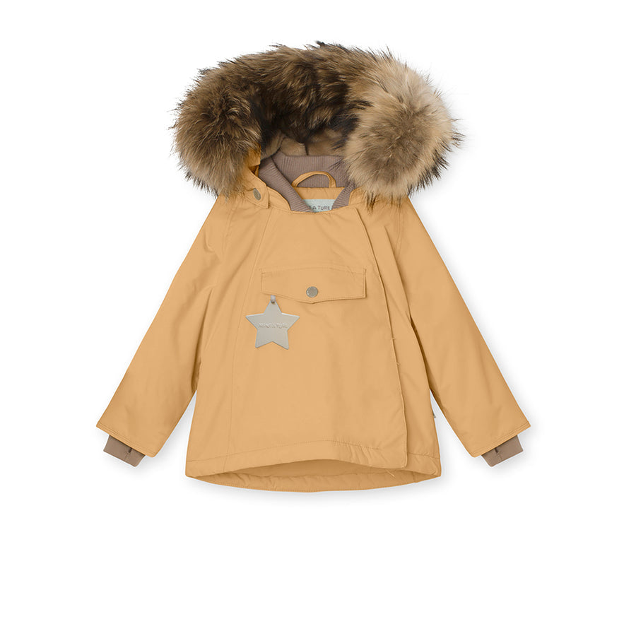 Wang winter jacket fur - Taffy Yellow