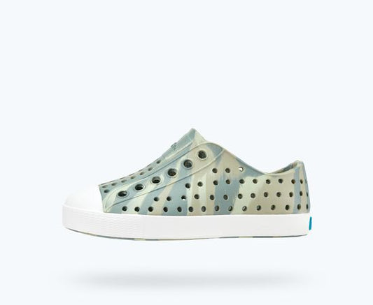 Jefferson Marbled Youth - Elm Green/ Shell White/ Folk Marble