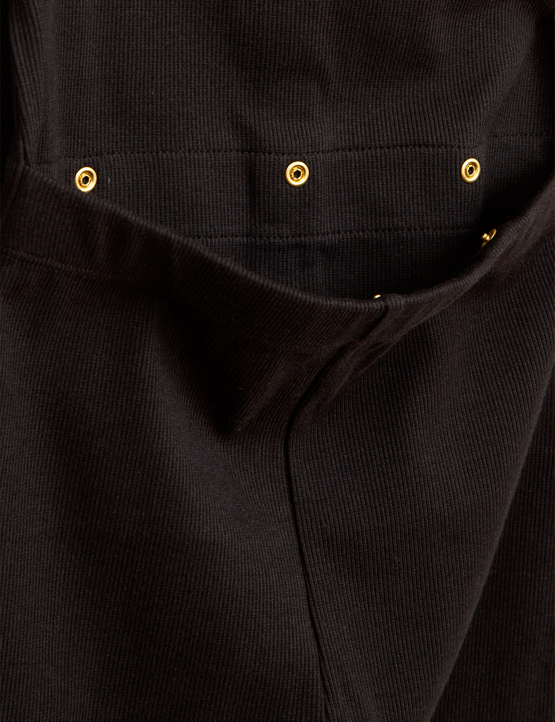 MINI RODINI Solid rib jumpsuit, Black - Cemarose Children's Fashion Boutique