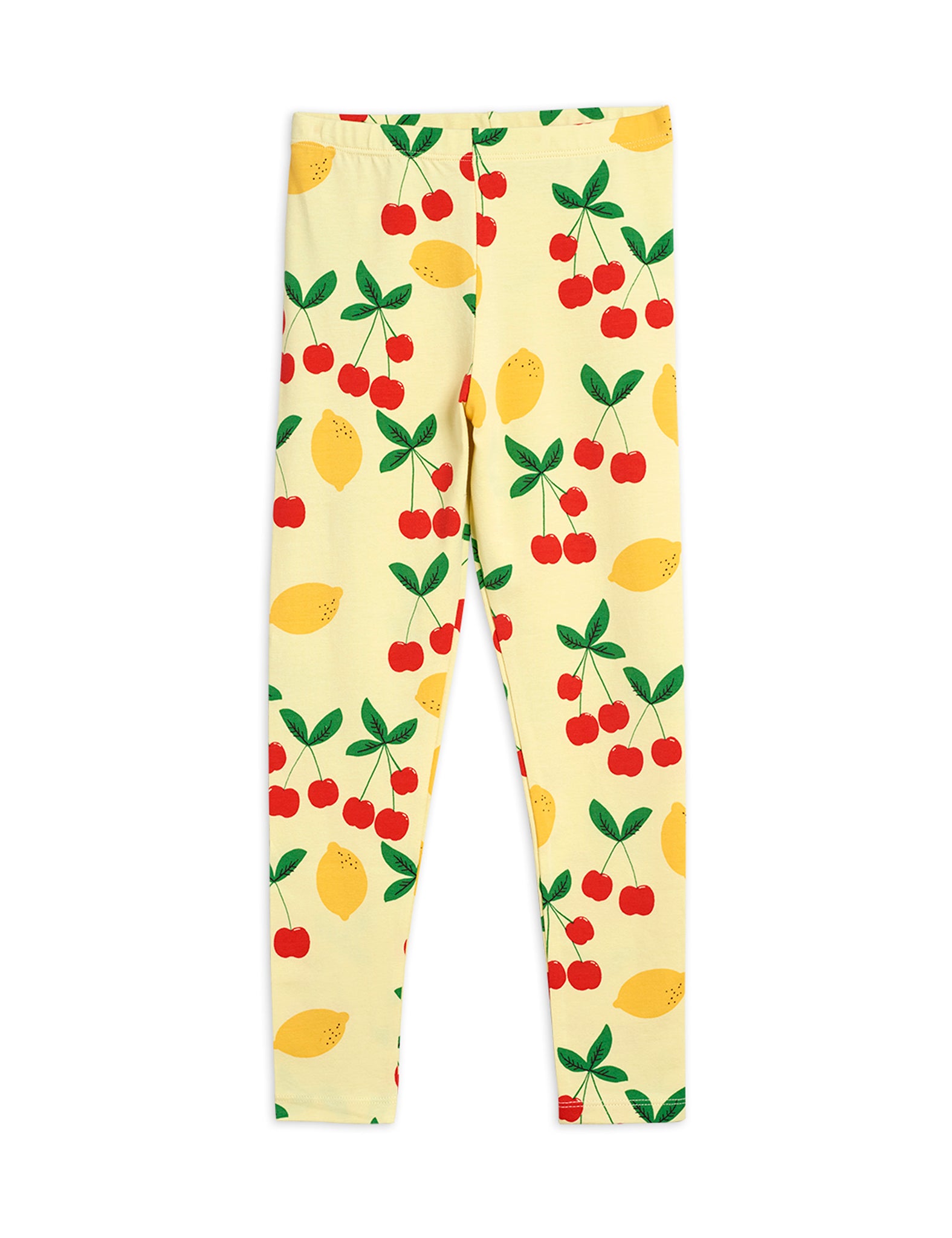 Cherry lemonade aop leggings,Yellow - Cémarose Canada