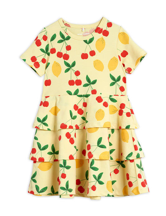 Cherry lemonade aop ss dress,Yellow - Cémarose Canada