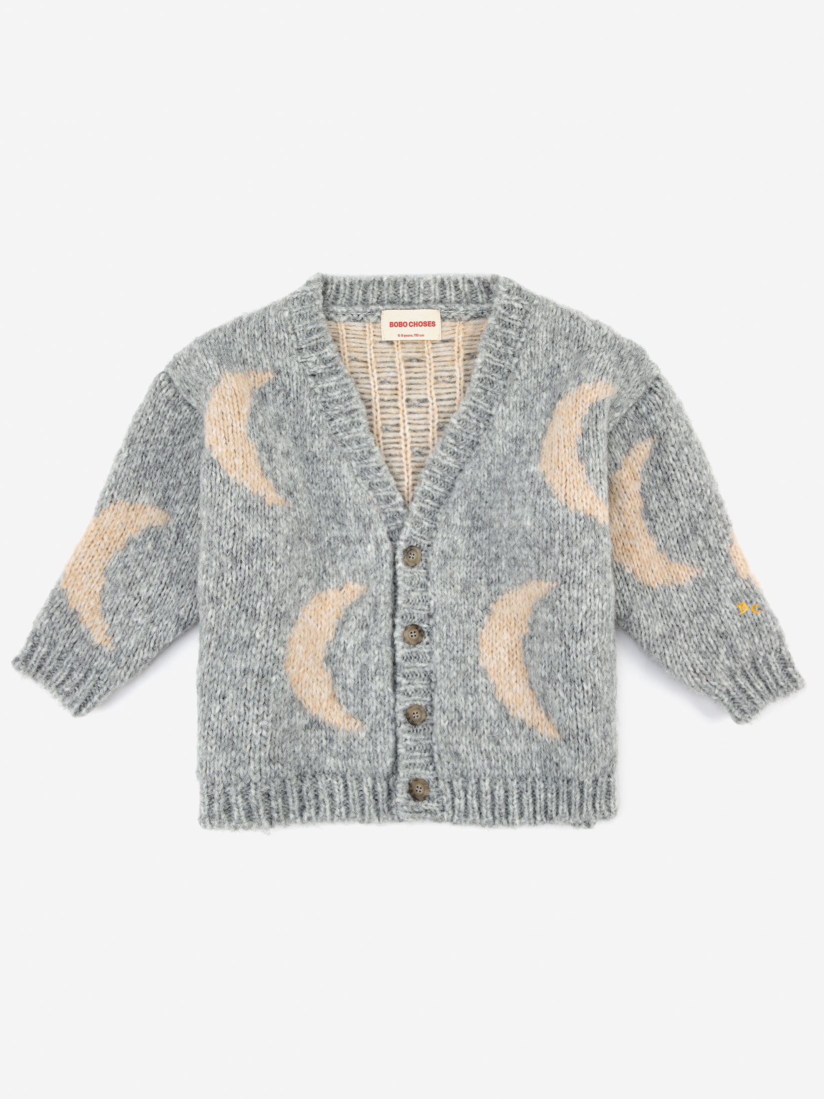Moon jacquard cardigan