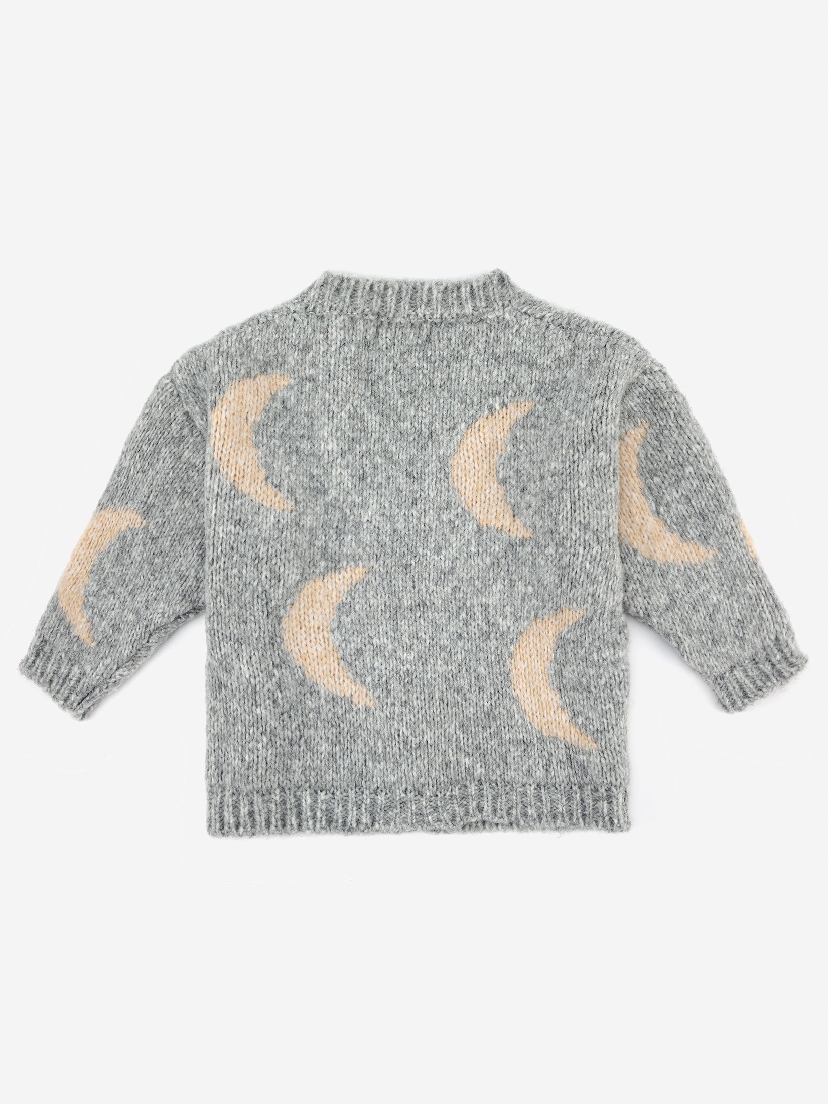 Moon jacquard cardigan
