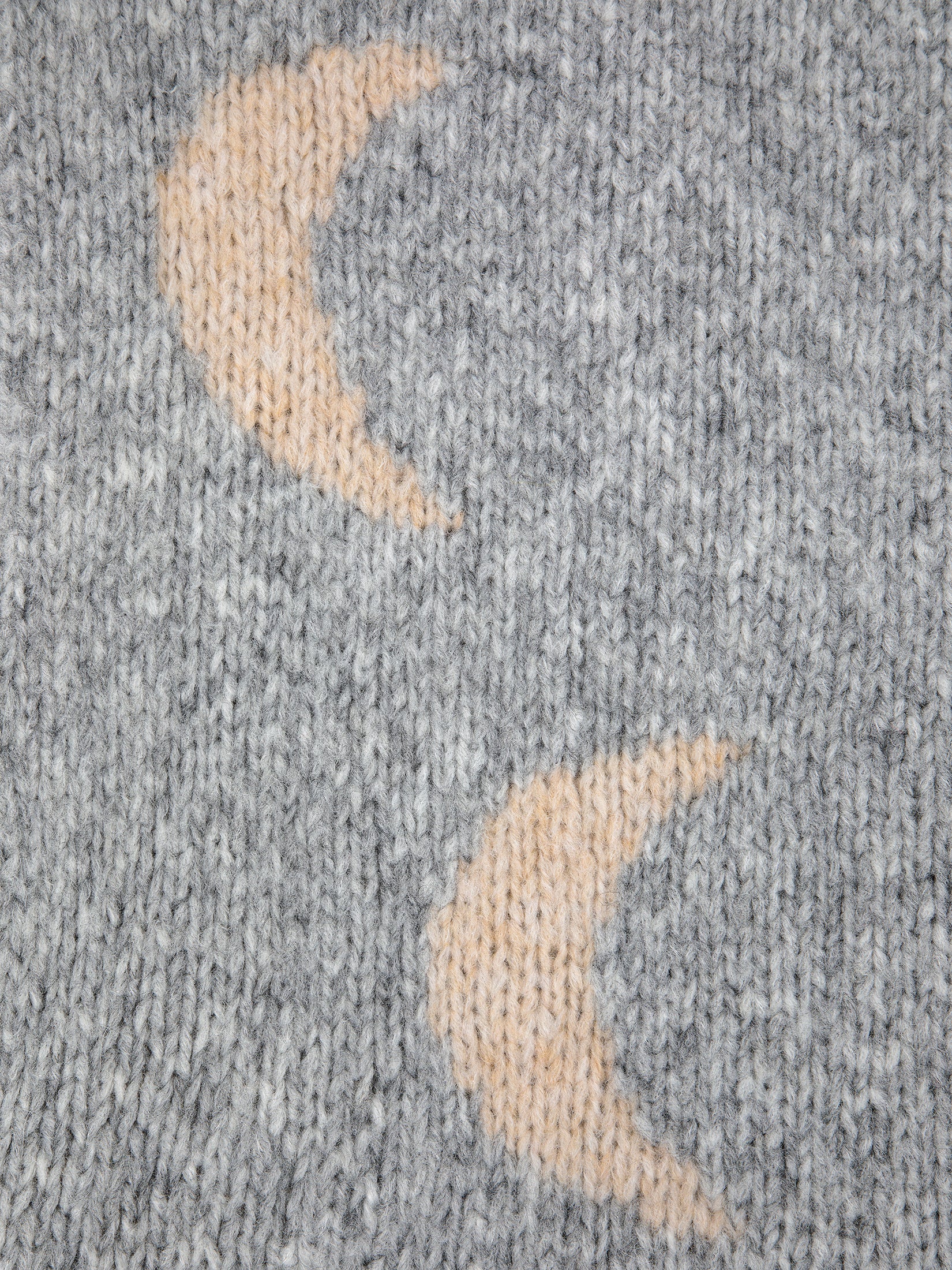 Moon jacquard cardigan