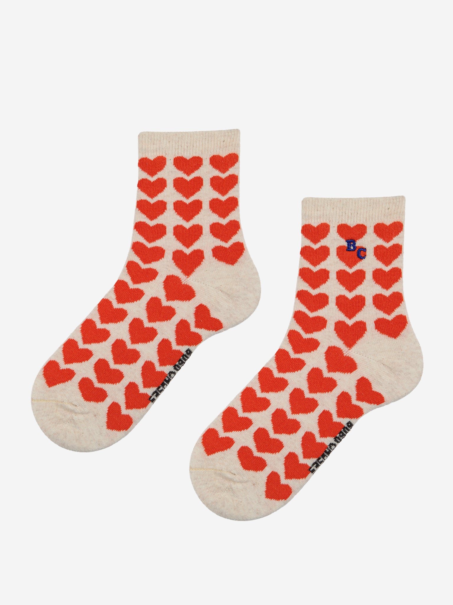 Hearts short socks