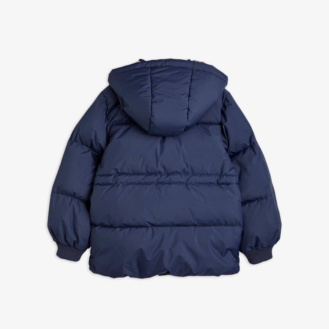 Cat patch puffer jacket - Navy