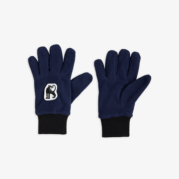 Microfleece gloves - Navy