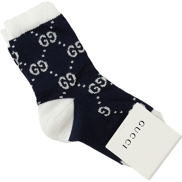 SOCKS SHORT LOGGINA SOFT B 0-1,NAVY/IVORY - Cémarose Canada