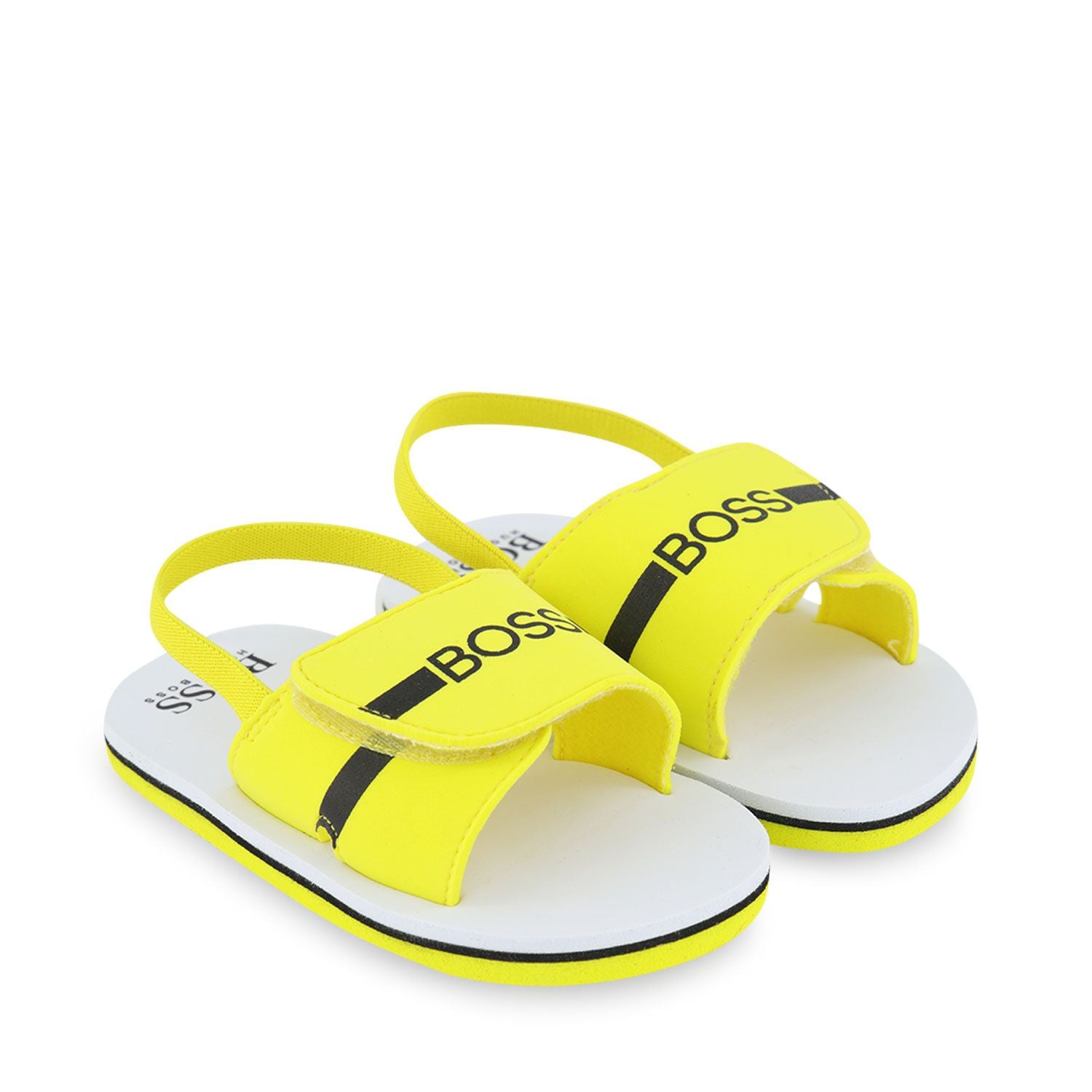 BOYS VELCRO SANDLE WITH LOGO,SUN - Cémarose Canada