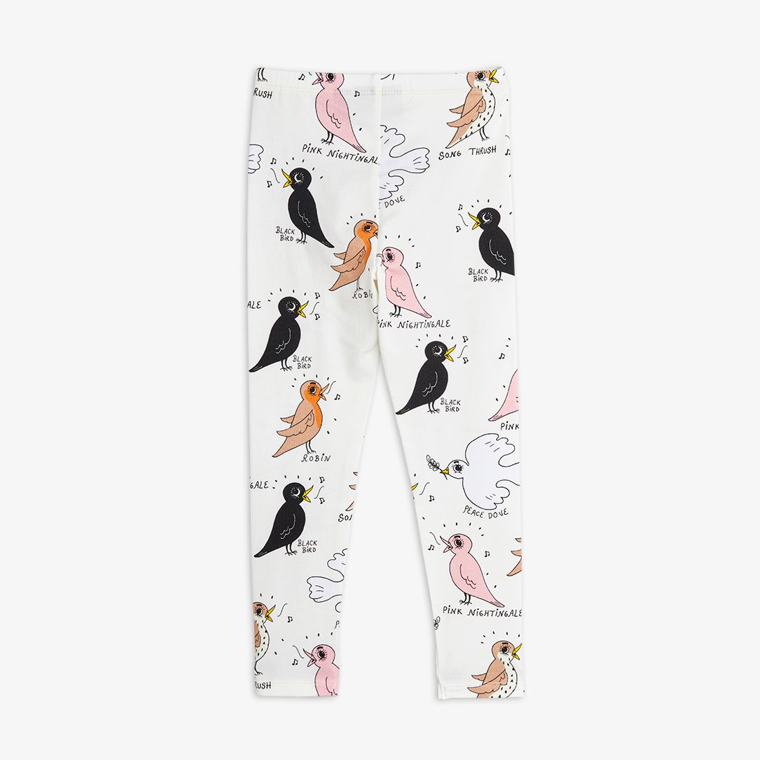 Birdswatching aop leggings,Offwhite