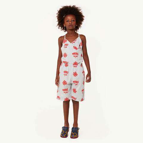 WEASEL KIDS DRESS Portugal, BLUE FLOWERS - Cemarose Children's Fashion Boutique
