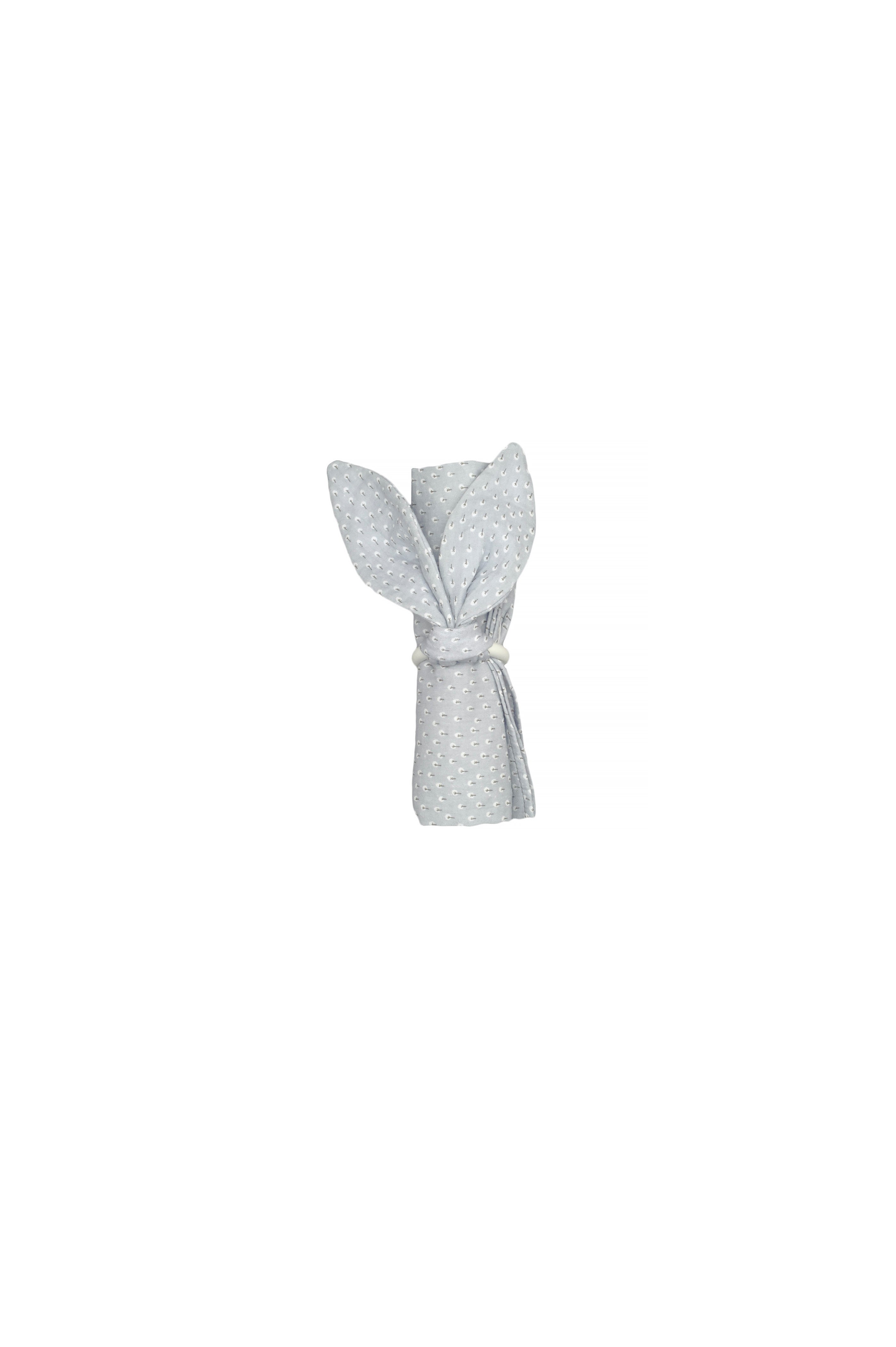 NAPPIE + BUNNY HOOP, GREY ONE - Cemarose Children's Fashion Boutique