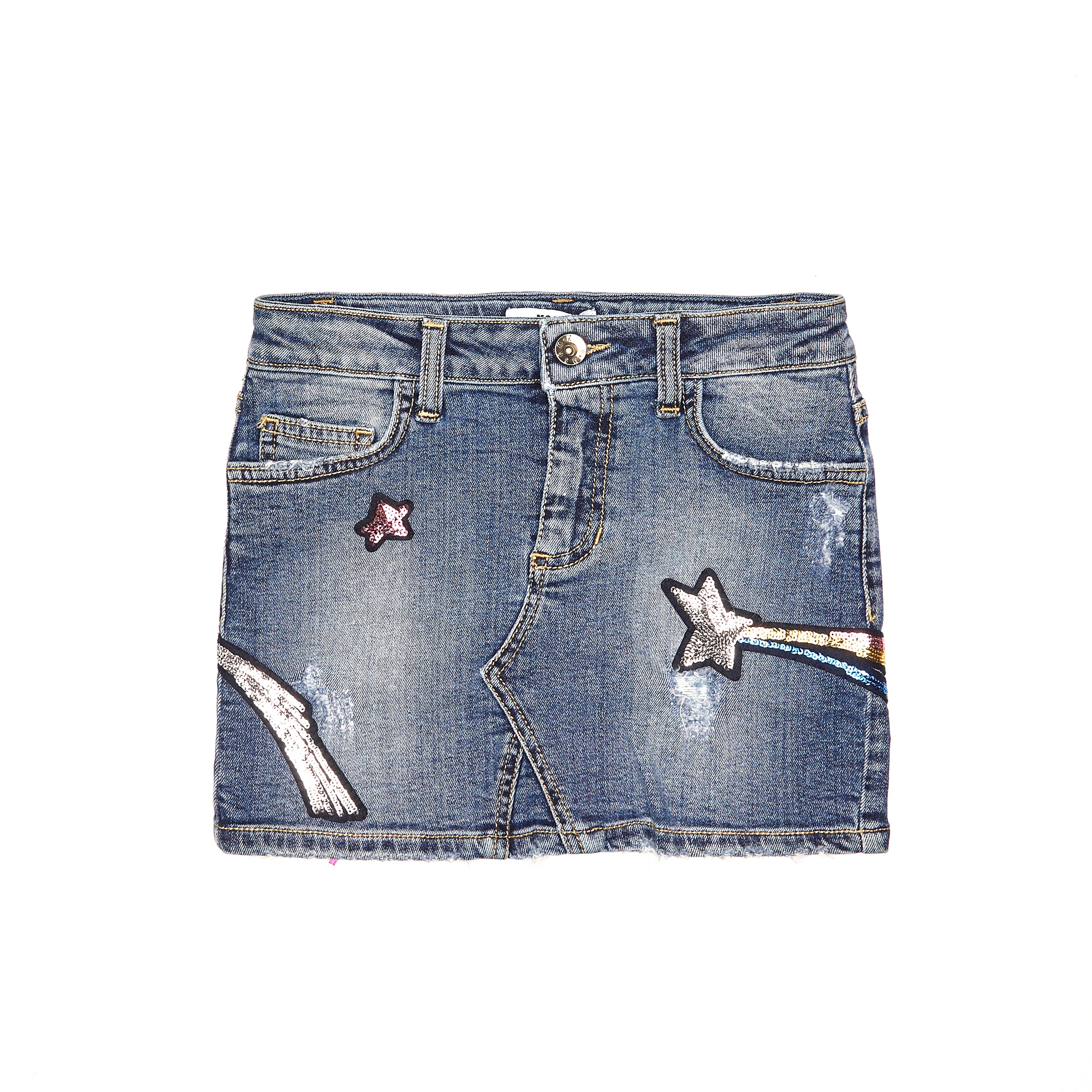 DENIM SKIRT GIRL - Cemarose Children's Fashion Boutique