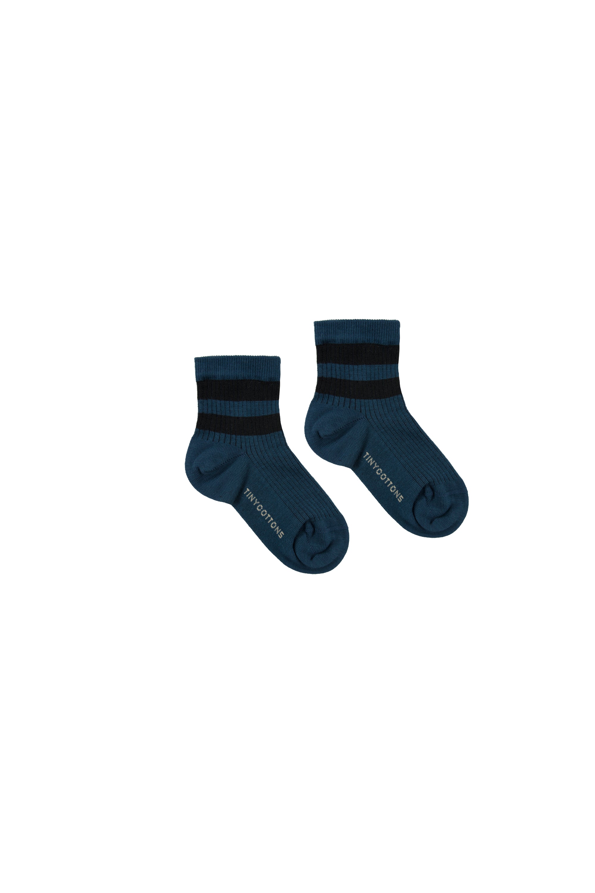 STRIPES QUARTER RIB SOCKS true navy/black - Cemarose Children's Fashion Boutique