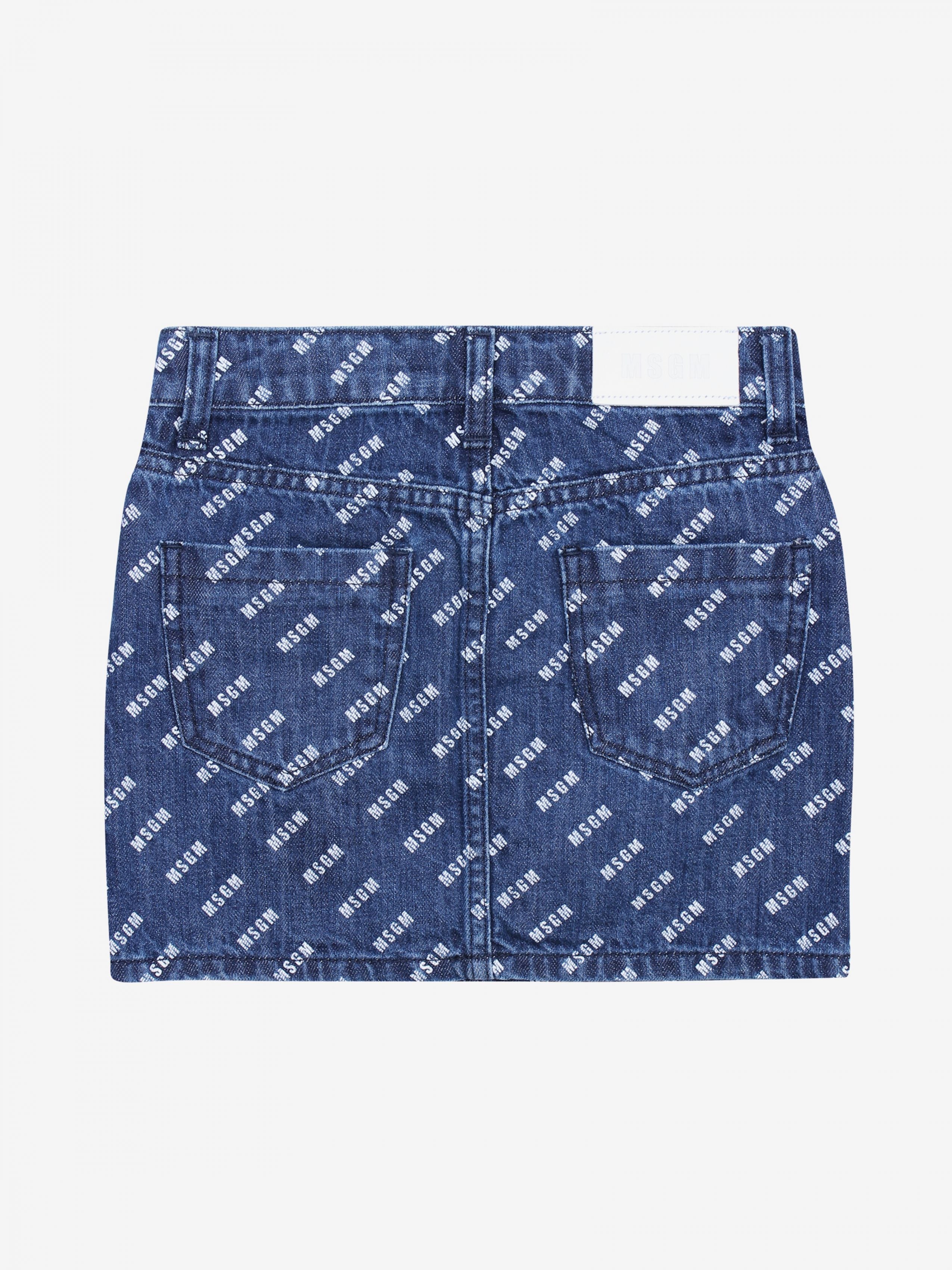 DENIM SKIRT GIRL,DENIM BLUE