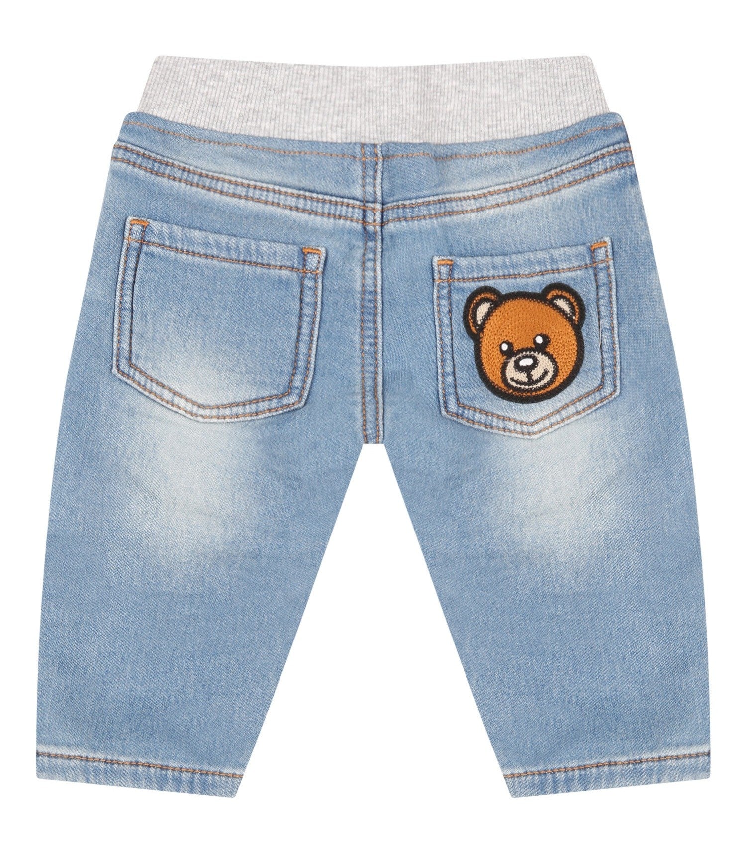 BABY TROUSERS W BEAR PRT ON A BACK,BLUE STAR - Cémarose Canada