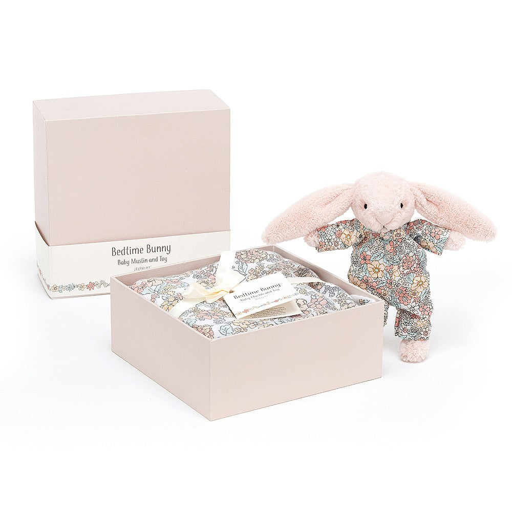 Bedtime Blossom Bunny Gift Set - Cemarose Children's Fashion Boutique