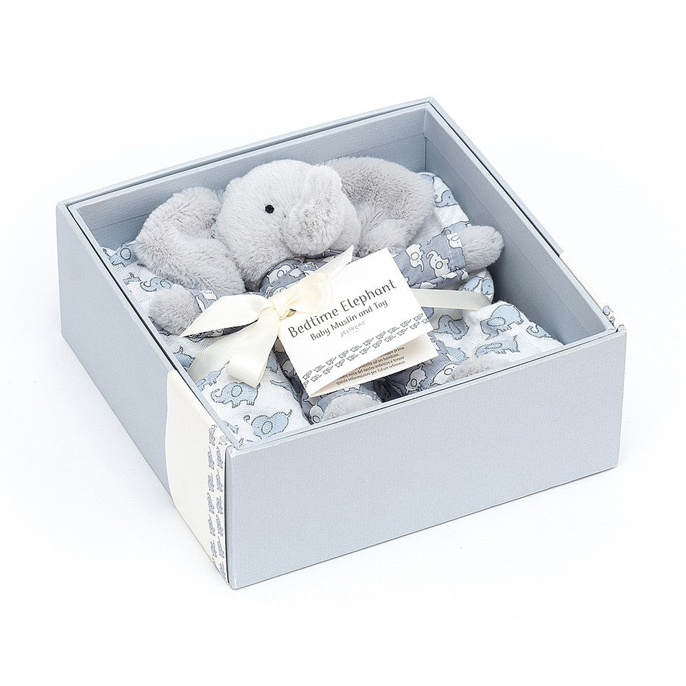 Bedtime Elephant Gift Set - Cemarose Children's Fashion Boutique