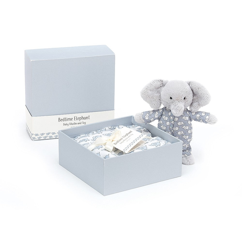 Bedtime Elephant Gift Set - Cemarose Children's Fashion Boutique