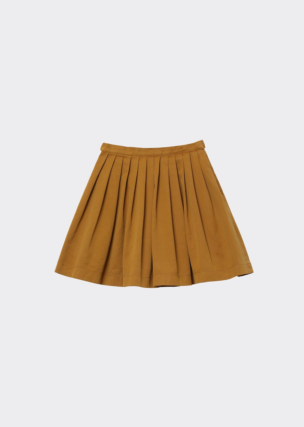 BAIL SKIRT, MUSTARD TWILL