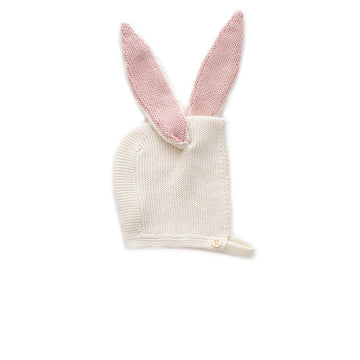 Bunny Bonnet-White/Rabbit