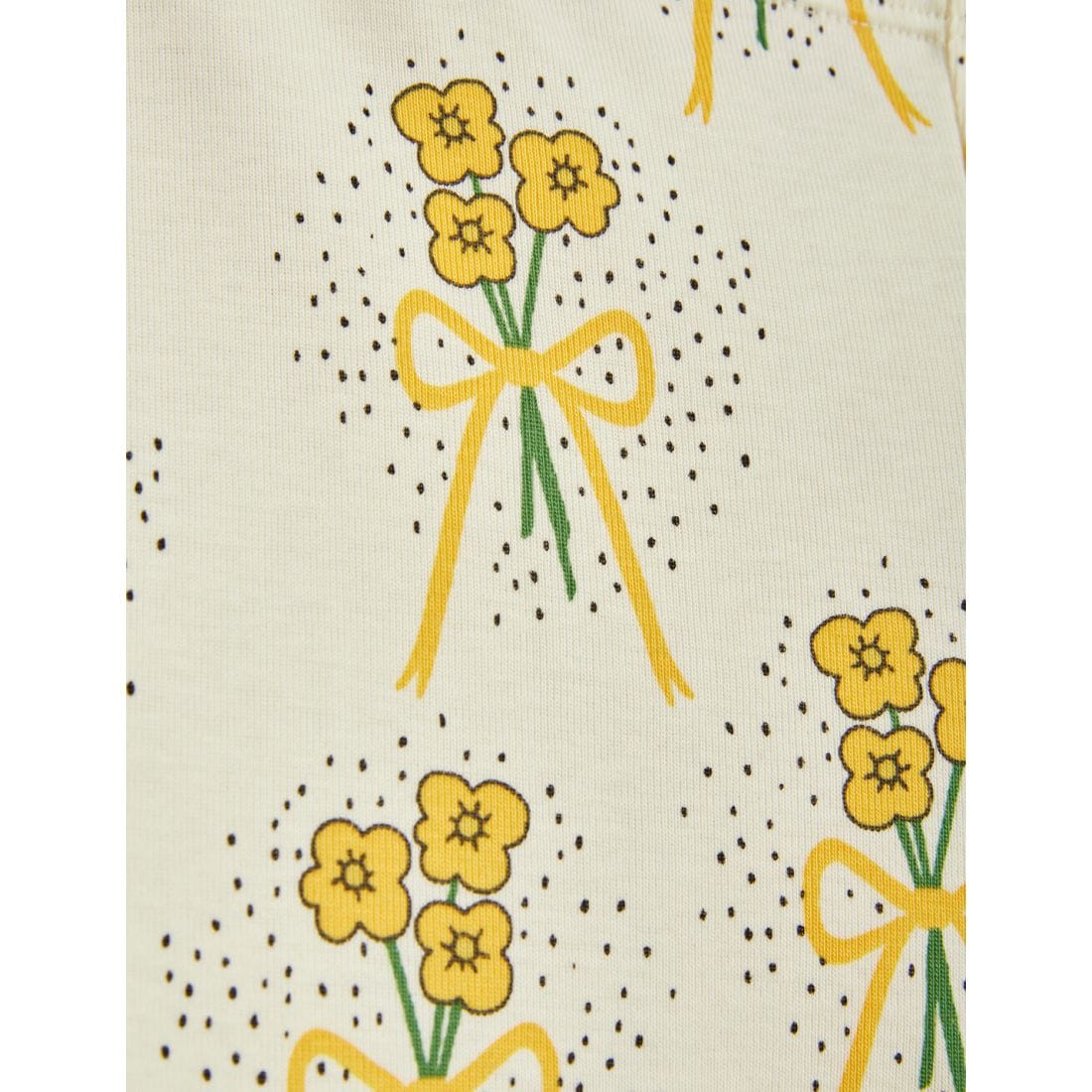 Winterflowers aop leggings,Yellow