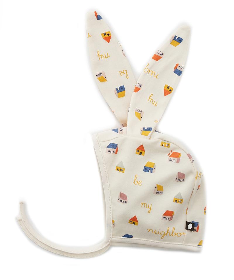 Bunny Hat, gardenia/house