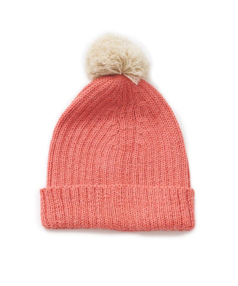 Pom Pom Hat, warm red