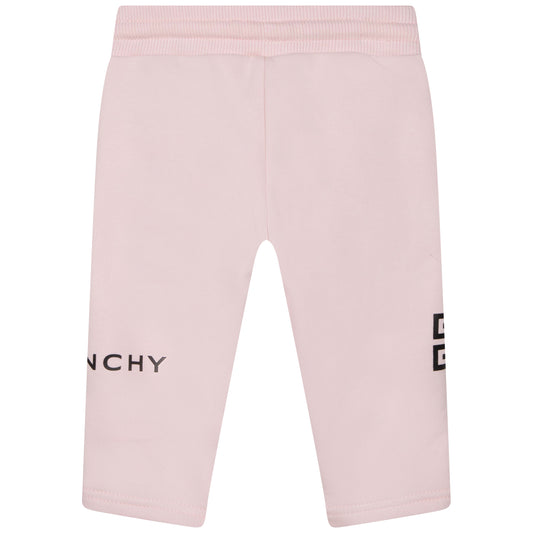 GIRLS SWEATPANT WITH LOGO DETAILS