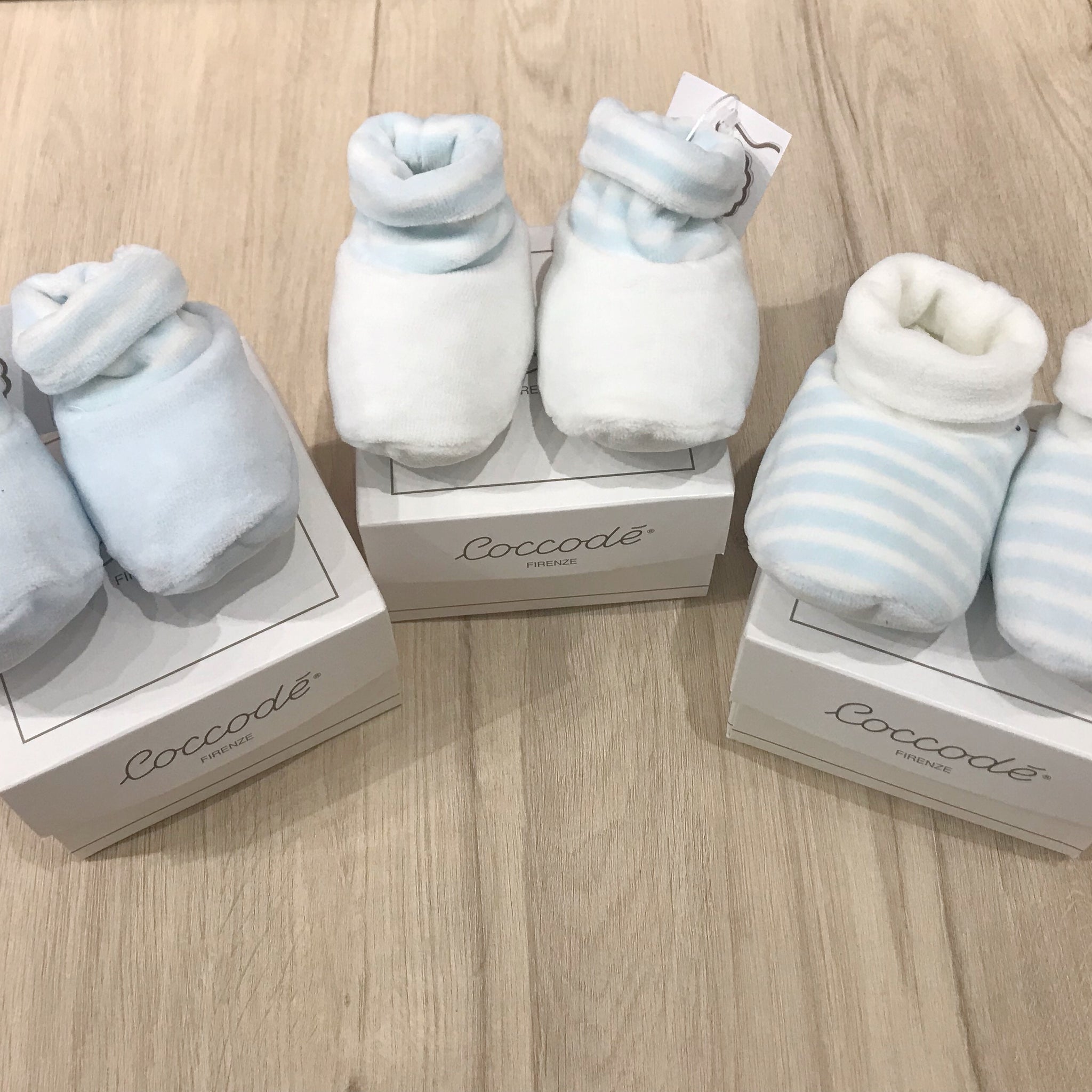 3 PACK SHOES,WHITE/BABY BLUE - Cemarose Children's Fashion Boutique