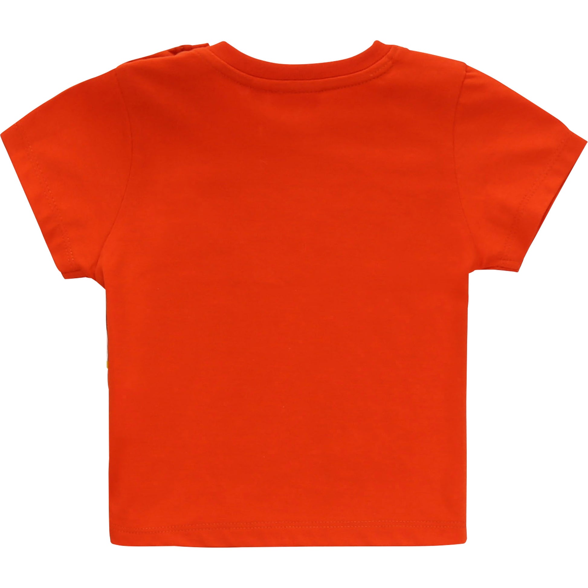 BABY SHORT SLEEVES TEE-SHIRT, BRIGHT RED - Cemarose Children's Fashion Boutique