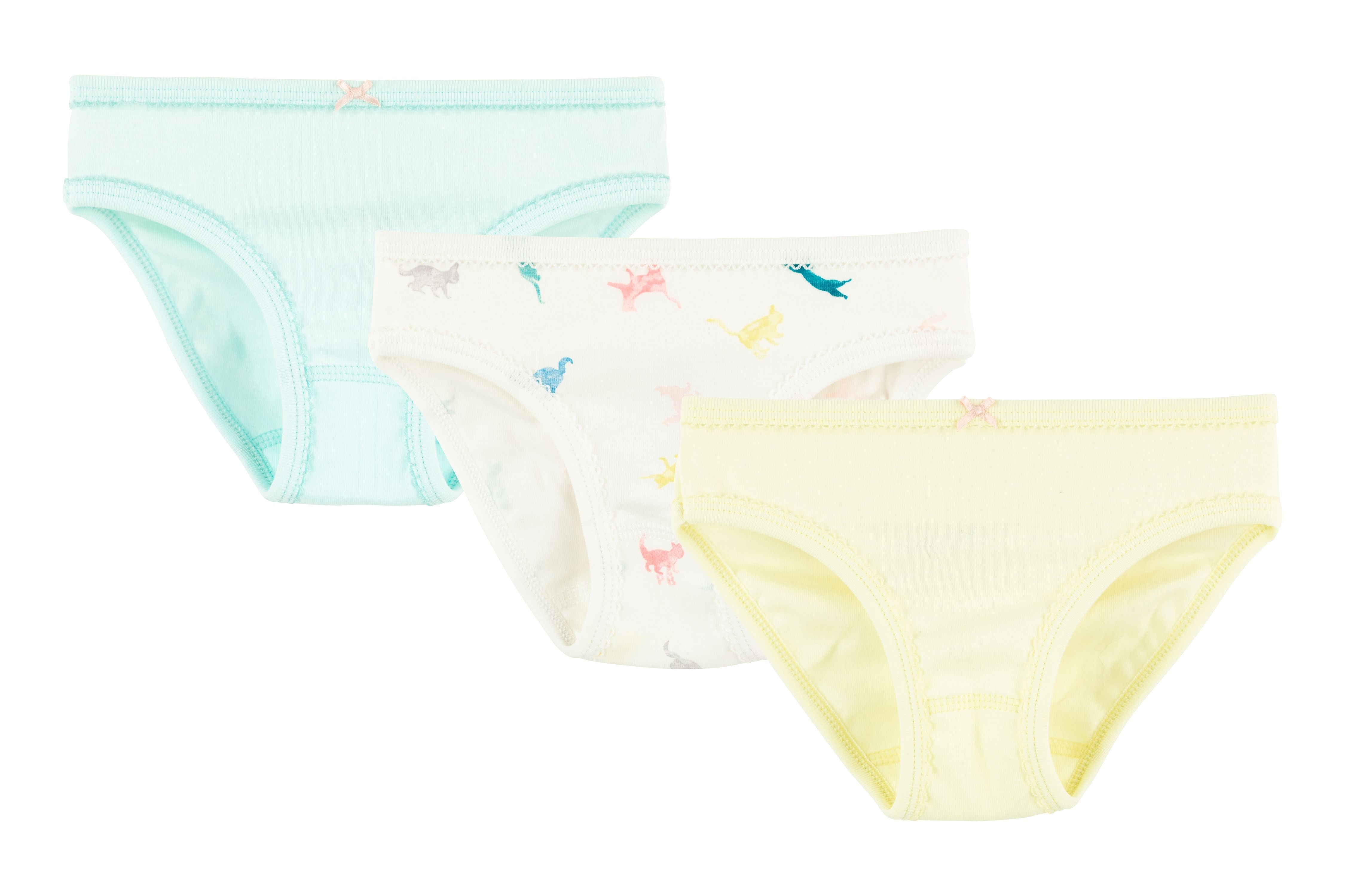 3 PACK PANTIE,BLUE+WHITE+YELLOW - Cémarose Canada