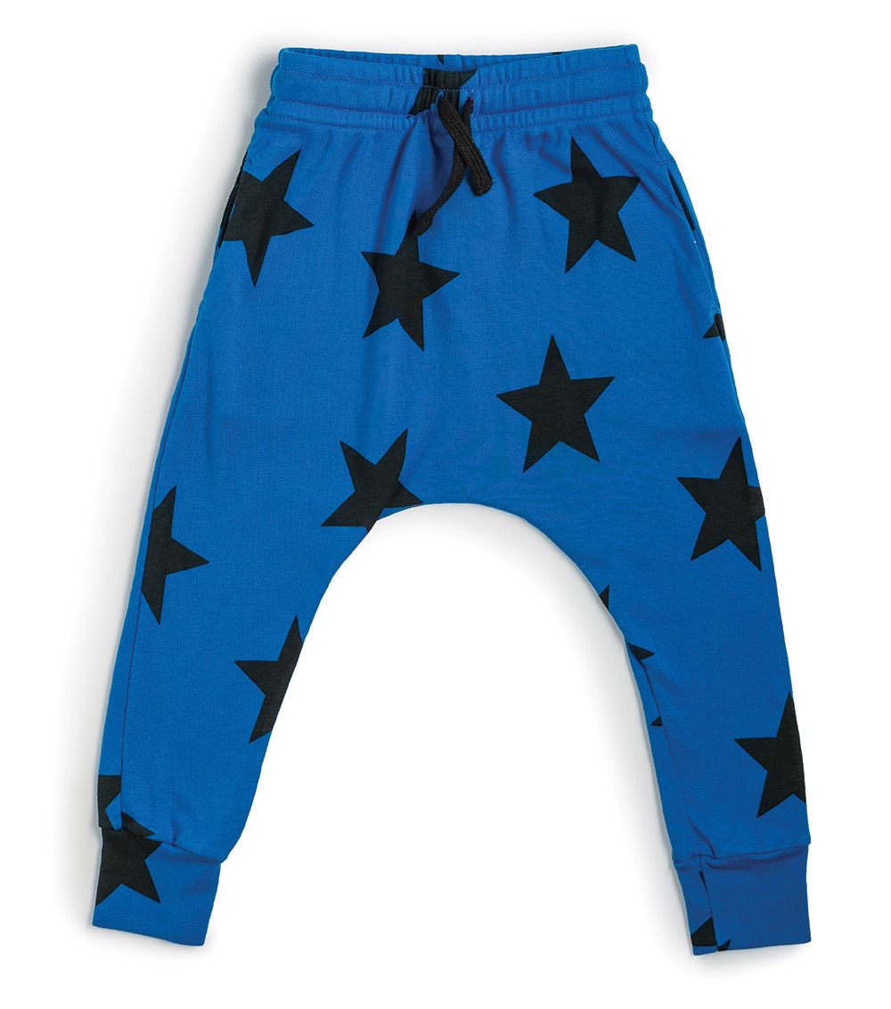 LIGHT STAR BAGGY PANTS,BLUE - Cémarose Canada