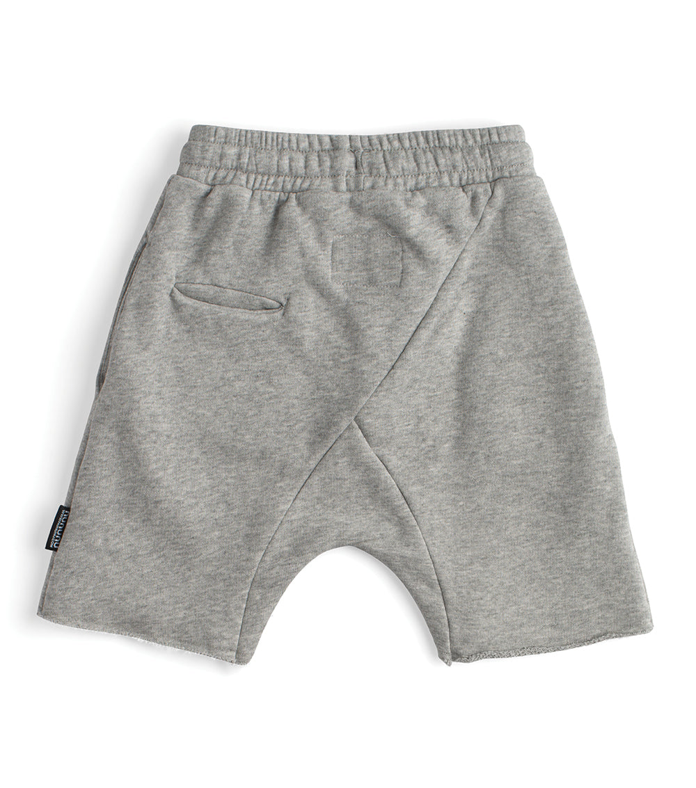 ROCK-NU-ROLL SWEATSHORTS - HEATHER GREY