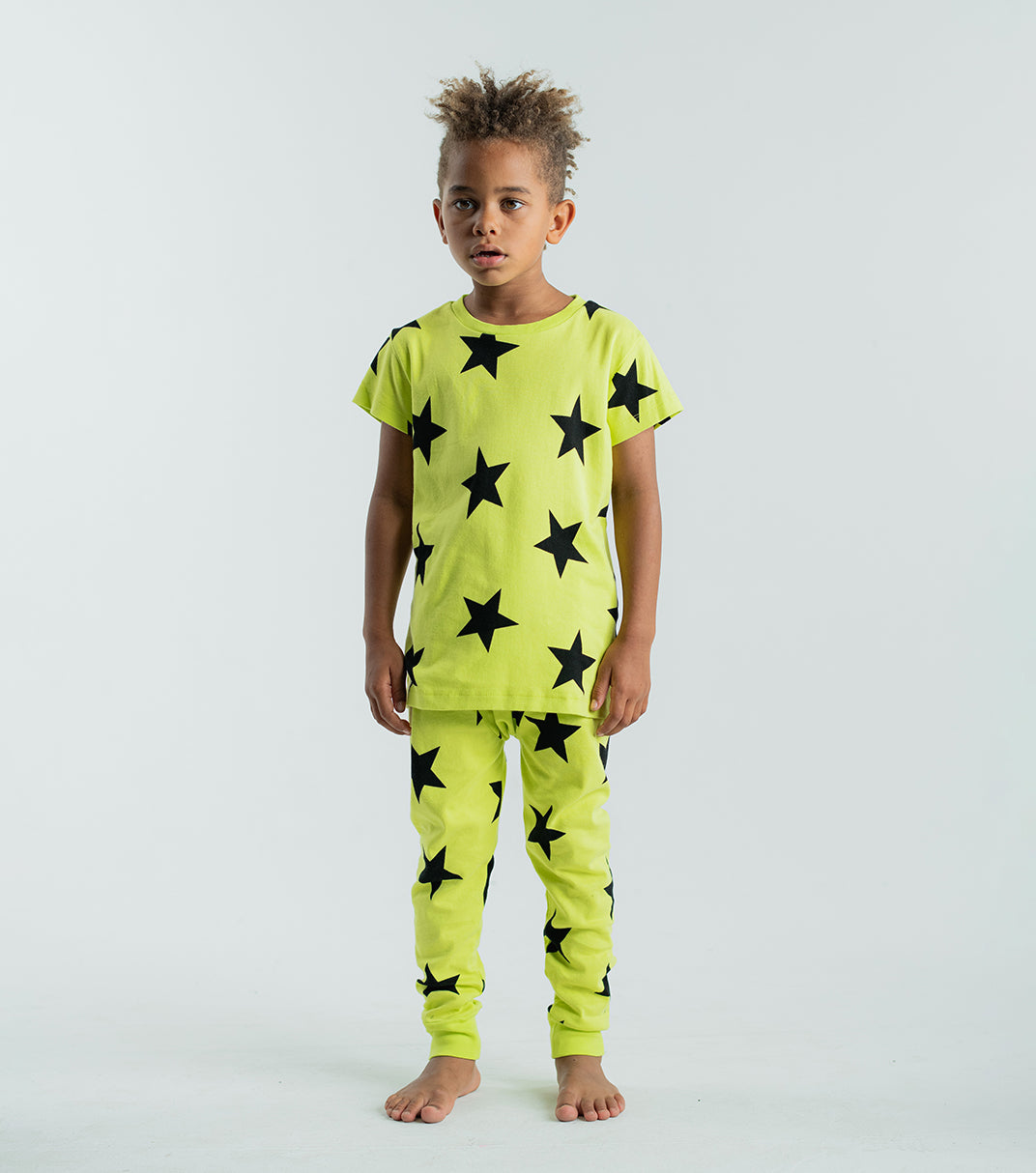 STAR LOUNGE SET - HOT LIME