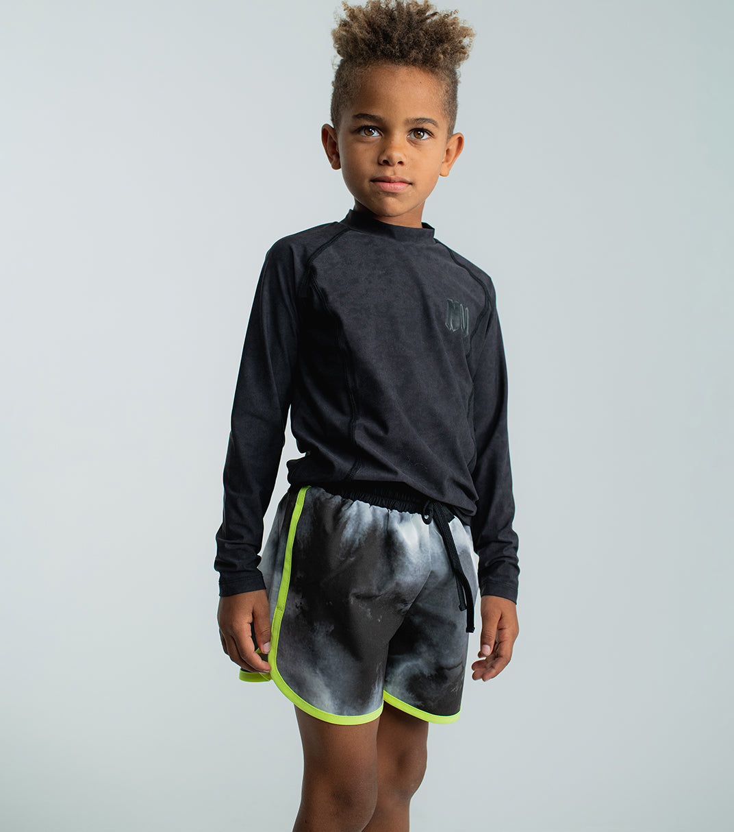 TIE DYE SURF SHORTS