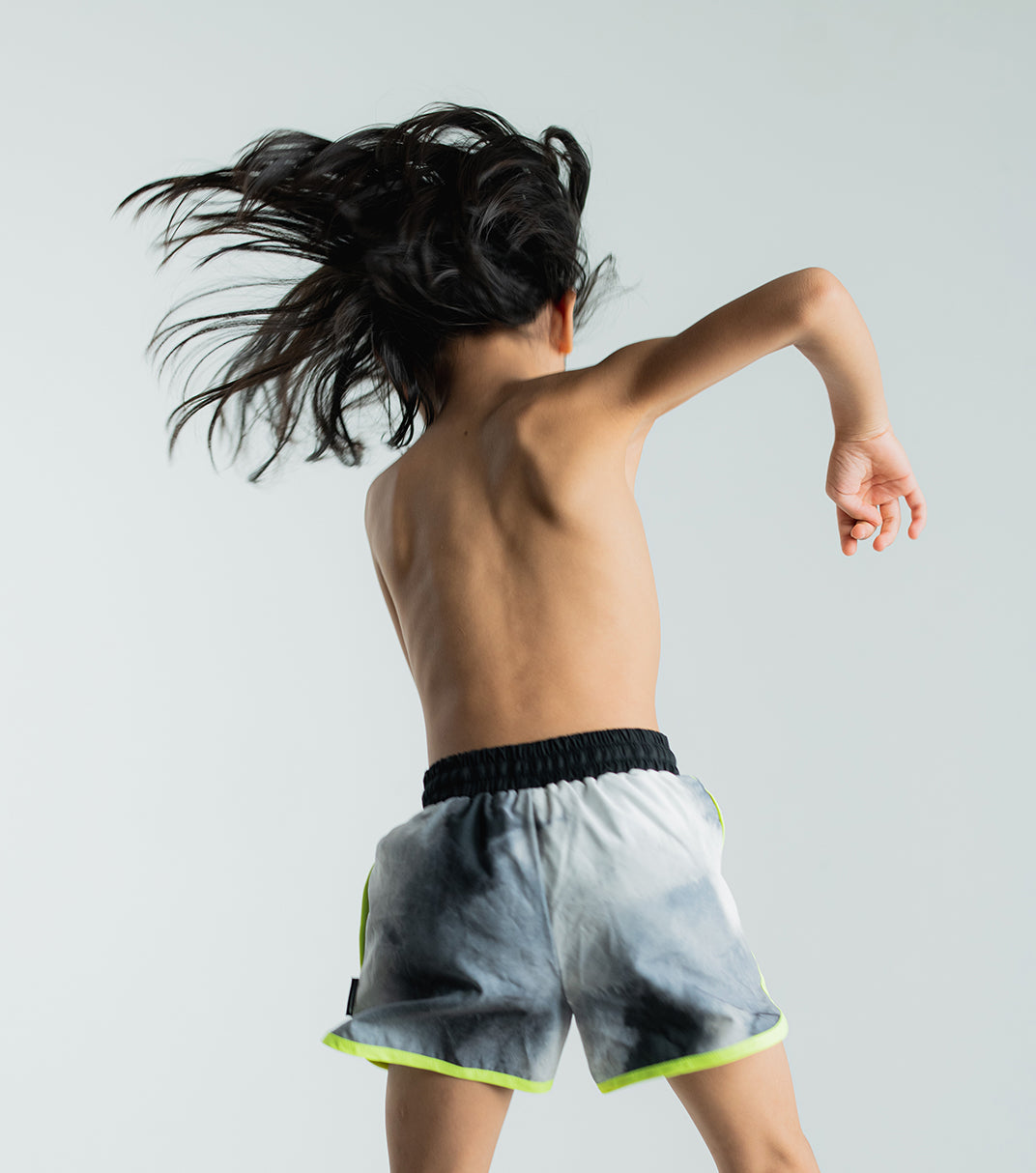 TIE DYE SURF SHORTS