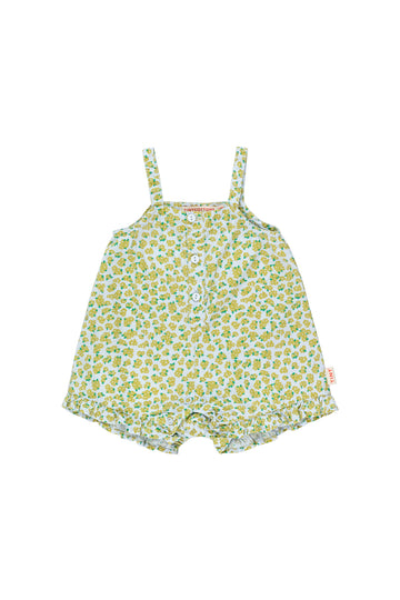 OLEANDER STRAPS ONE-PIECE *pale blue/yellow*
