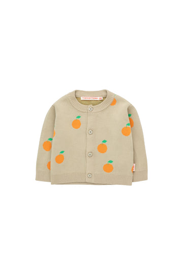 ORANGES BABY CARDIGAN *dark vanilla/orange*