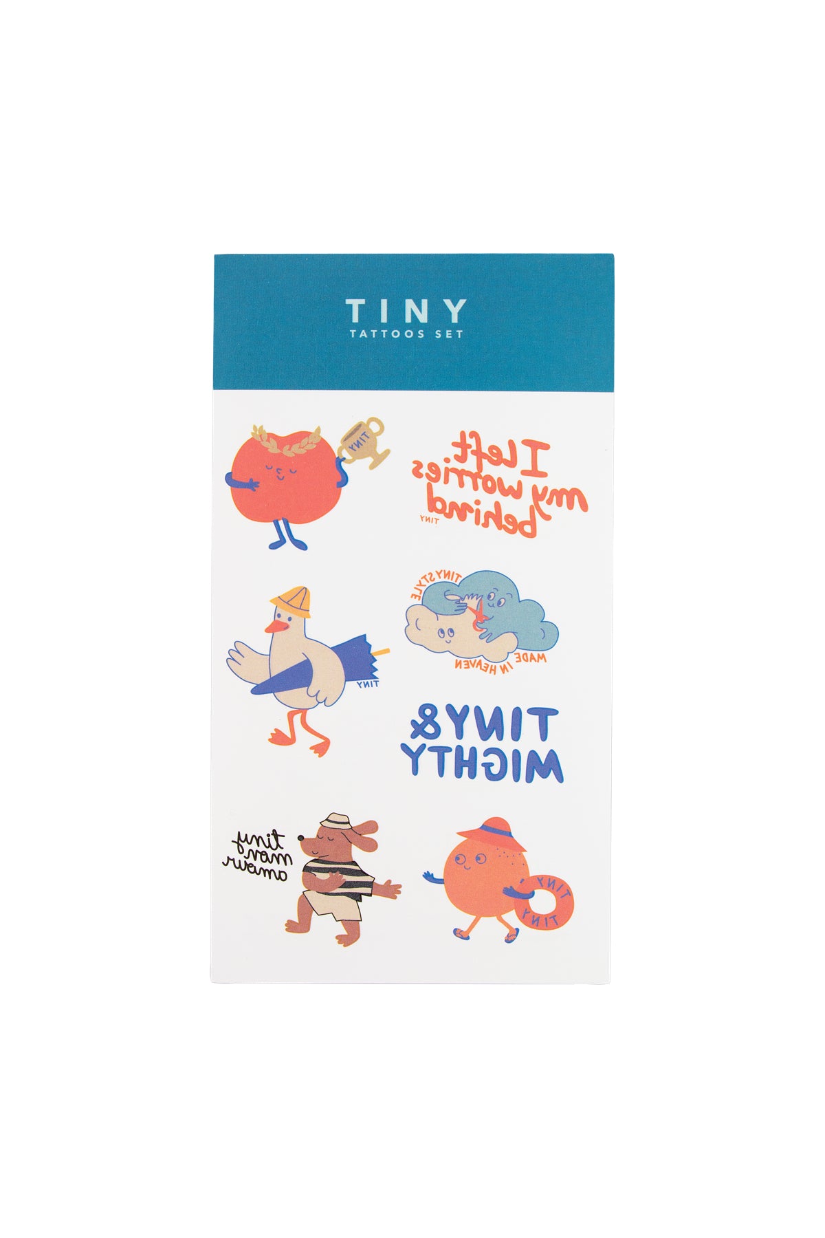 TINY ISLAND TATTOOS (BLUE)