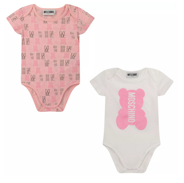 JERSEY BODYSUIT GIFT SET WITH ALLOVER PRINT DETAIL, SUGAR TOY