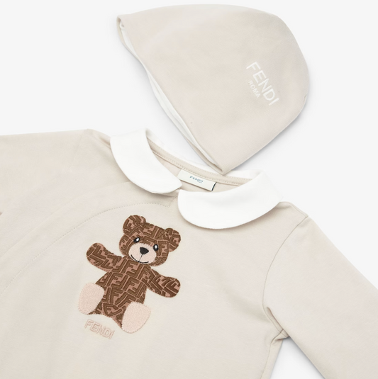 Baby Kit Beige jersey teddy bear kit