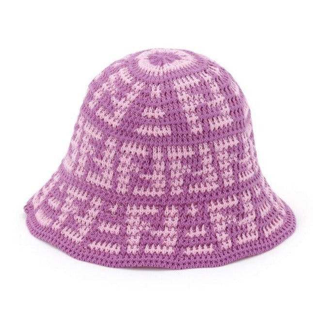 FF ALLOVER BUCKET HAT - PURPLE