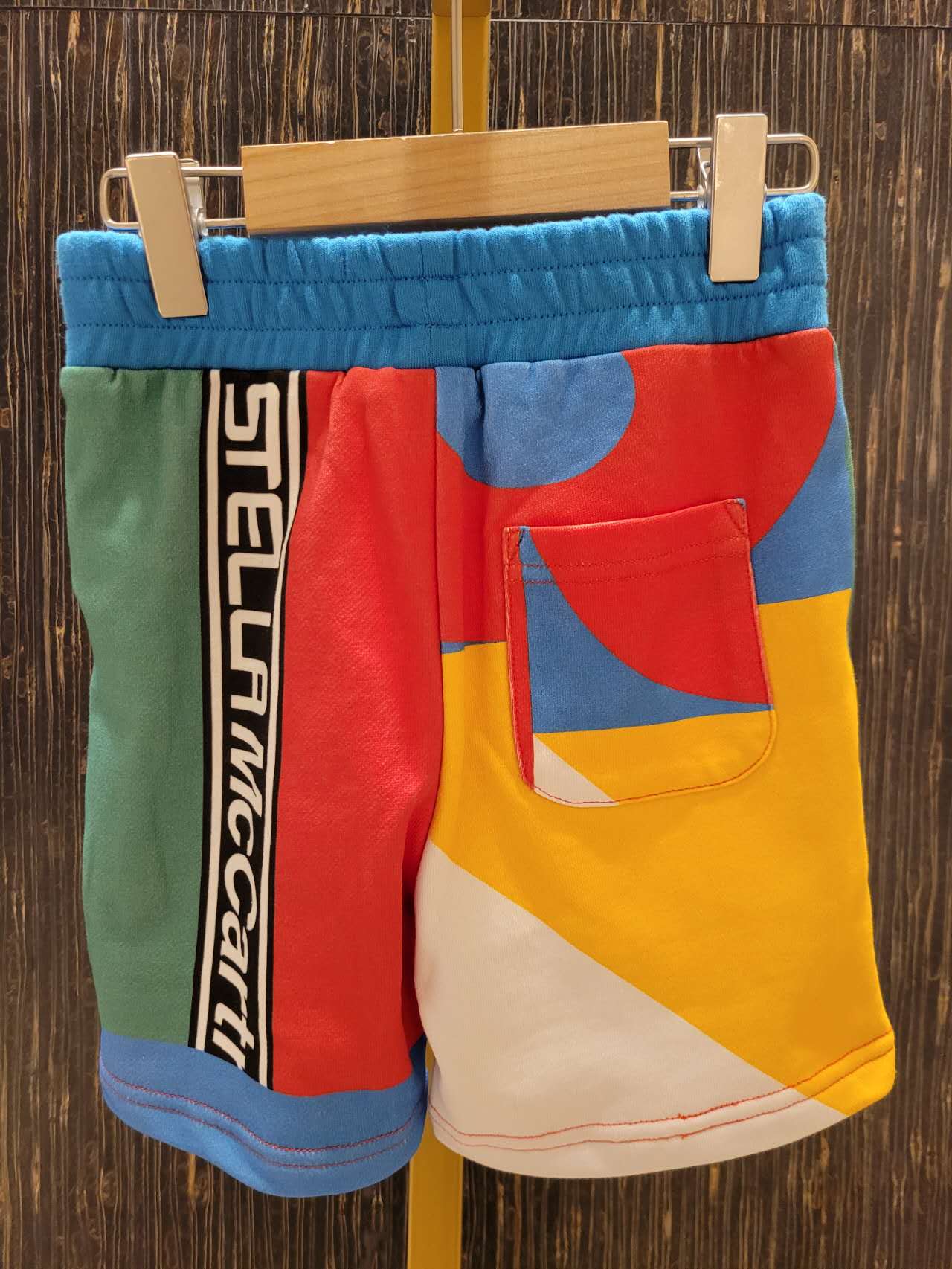 BOY SPORT GEOMETRIC FLEECE SHORTS - MC MULTI