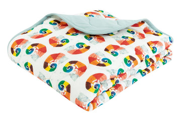 Quilted Bamboo Winter Blanket (Crib) - The Mixed-Up Chameleon
