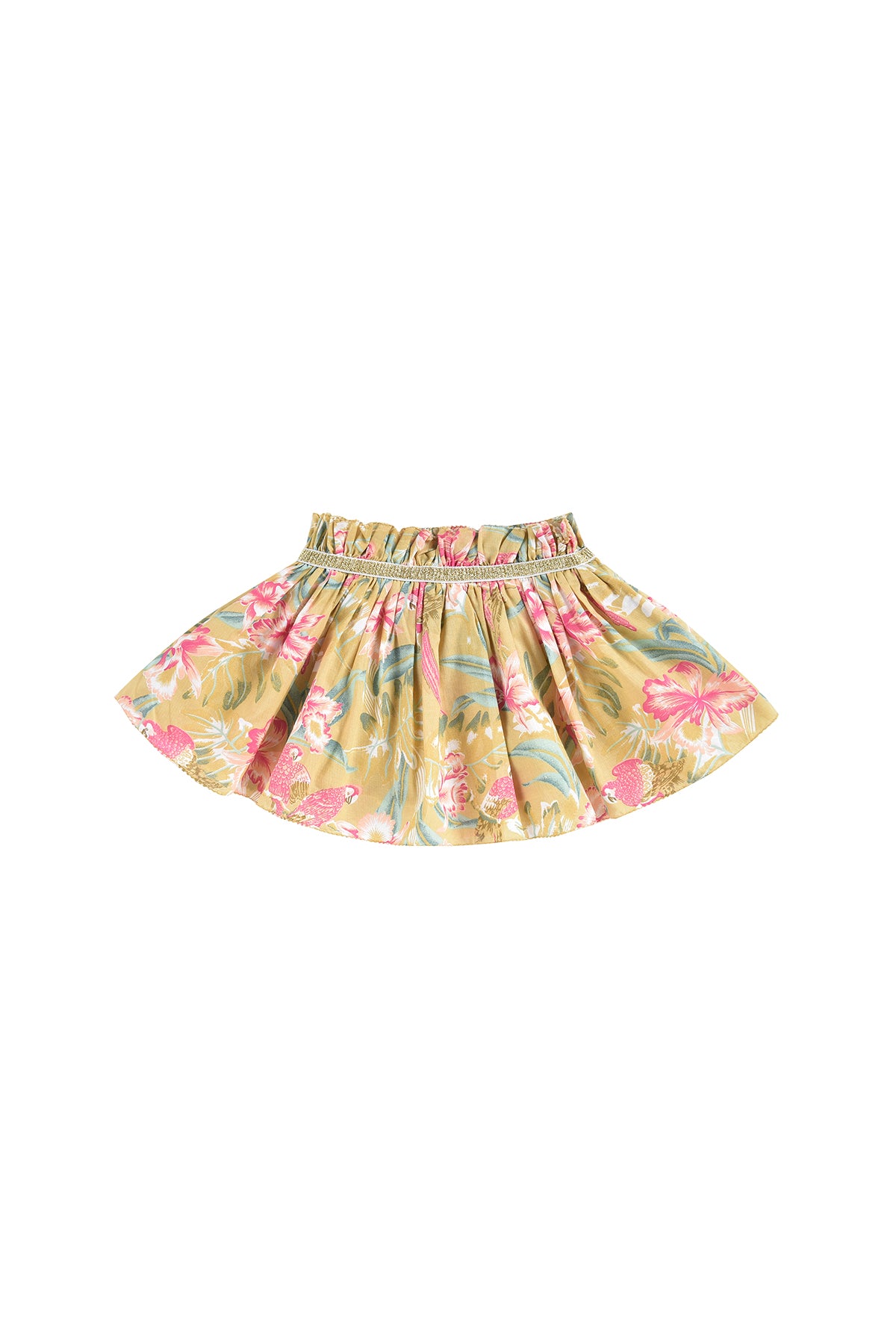 Skirt Salina Soft Honey Parrots - Cémarose Canada