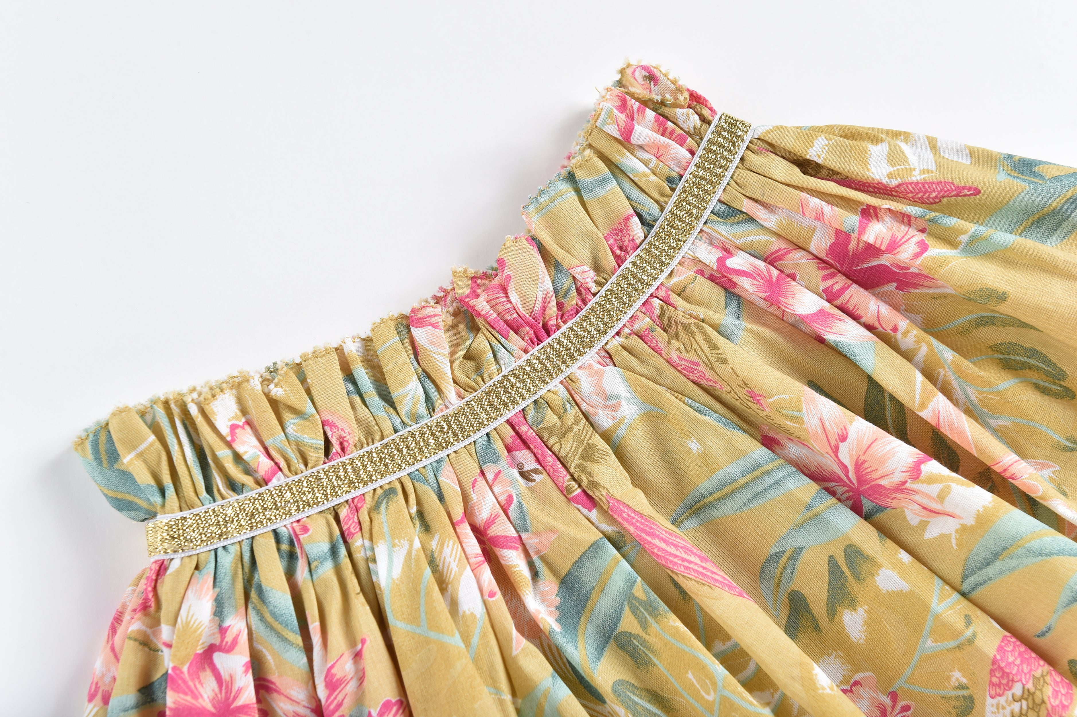 Skirt Salina Soft Honey Parrots - Cémarose Canada